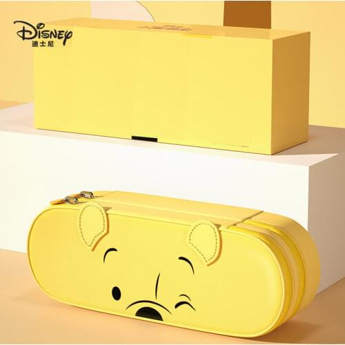 1PC 2021 New Disney Stitch Winnie piglet LOTSO bags primary school boy girl lovely large capacity high Quality pencil case toy