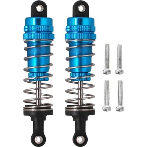 2PCS Wltoys 144001 parts Metal Shock Absorber Damper Replacement Accessory for WLtoys 144001 1/14 RC Car Parts