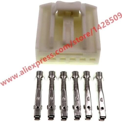 5 Sets 6 Pin Female Automotive Wiring Harness Connector With Pins