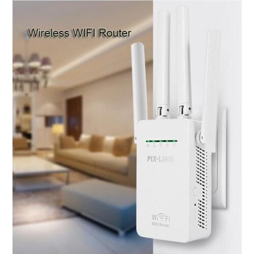 Wireless WIFI Router 300Mbps Wifi Repeater WIFI Router Wi-fi Repeater Long Range Extender 802.11b/g/n Ports Home Network Wi-fi