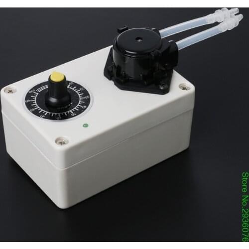 DC 12V Dosing Pump Speed Adjustable Peristaltic Pump For Aquarium Lab Waterping