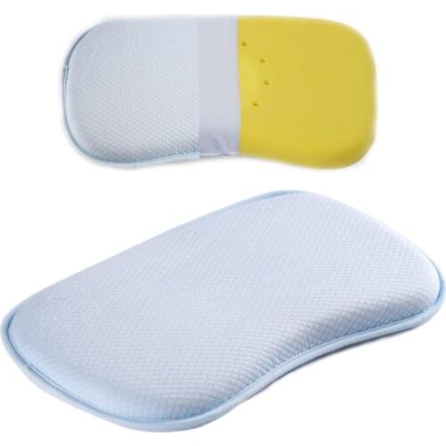 Memory Foam Baby Pillows Breathable Baby Shaping Pillows to Prevent Flat Head Ergonomic Newborns Pillow infantil 0~12M