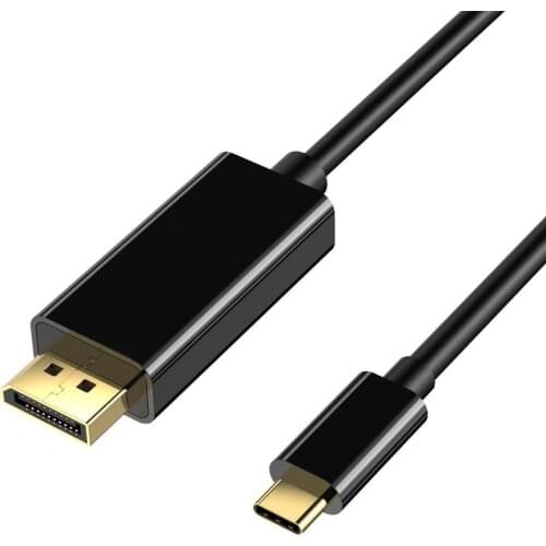 6 Feet 1.8m 4K 60HZ Type C to DisplayPort Male to Male USB 3. 1 Type c to DP cable Converter