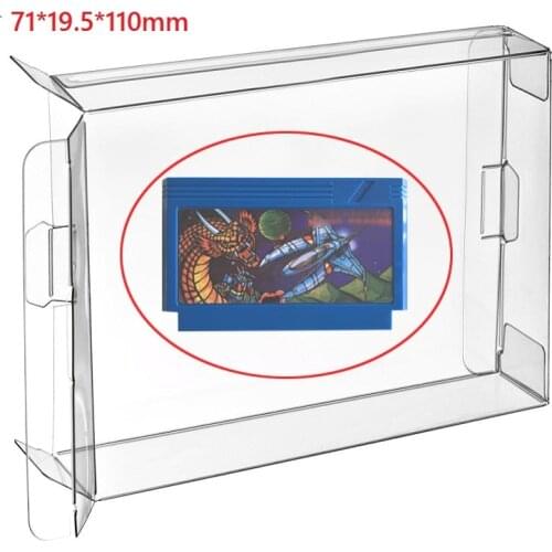 H 50pcs Cartridge Carts CIB Game Cartridge Case Protector Sleeve for FC Games Japan version