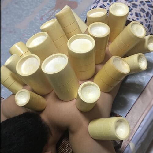 Chinese traditions Bamboo Cupping ssets Traditional Chinese Medicine Cupping jar body Massage health care Physiotherapy tank