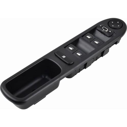 LHD Electric Master Control Power Lifter Panel Window Switch For Peugeot 307 SW CC 307SW 307CC 554.E7 6554E7 6554.KT 6554KT