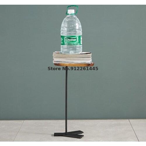Living Room Sofa Crevice Small Side Table 20cm Narrow Corner Coffee Table Bedroom Mini Bedside Table Movable Solid Wood Table