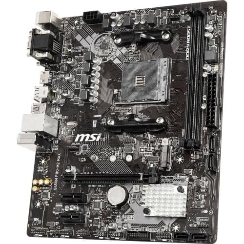 B450M PRO-M2 MAX computer motherboard supports AMD2200G 3400G 3200G