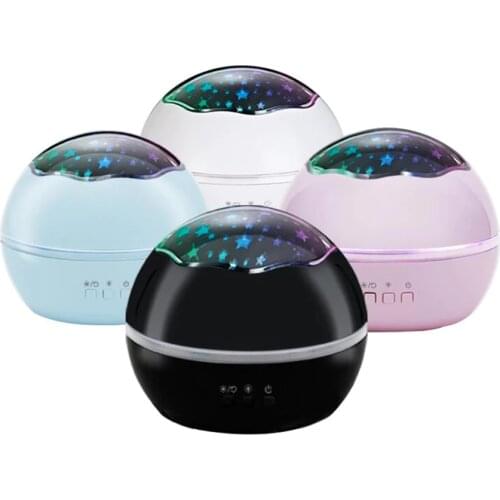 Night Light Star Moon Projector, LED Projector Night Lamps with 8 Modes Lighting, Starry Sky Night Lamp for Baby Kids Bedroom