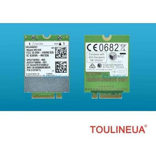 Brand New ME936 4G NGFF M.2 FDD-LTE WCDMA/HSDPA/HSUPA/HSPA+ WWAN network Card PK ME906E
