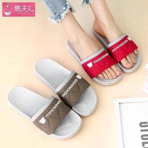 Slipper Womens Indoor Non-slip Home Fashion Mens Beach Slippers Girls Home Slippers Women Shoes Home Slipers for Women