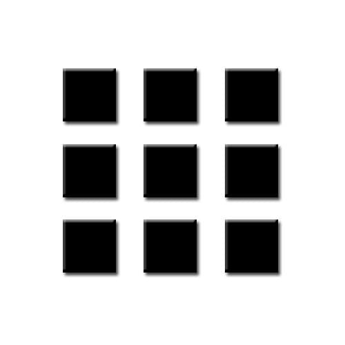 Cut-off Visible Light 850nm Infrared High Transparency Infrared Filter 11*11*1.1mm