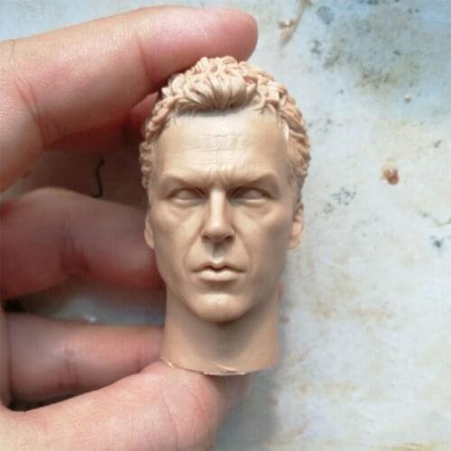 1/6 Michael Keaton Head Sculpt 1989 Version for 12''Body Action Figures