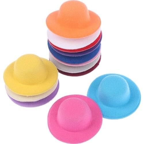 1PCS New 5.8CM Doll Accessory Kawaii Decors Miniature Hat Headwear Accessories DIY Gift Dollhouse Decor Kids Toys Miniature