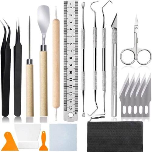 22PCS Craft Vinyl Tool Set Engraving Tools For Beginners Amateur Or Professional Perfect Gift For Handicraft Weeding Lovers