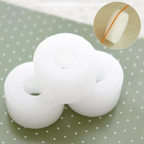 4Pcs Yarn Wax to Treat Yarn Cotton Silk Threading Wax for Knitting Machine Machinery Parts Cotton/Silk Thread White