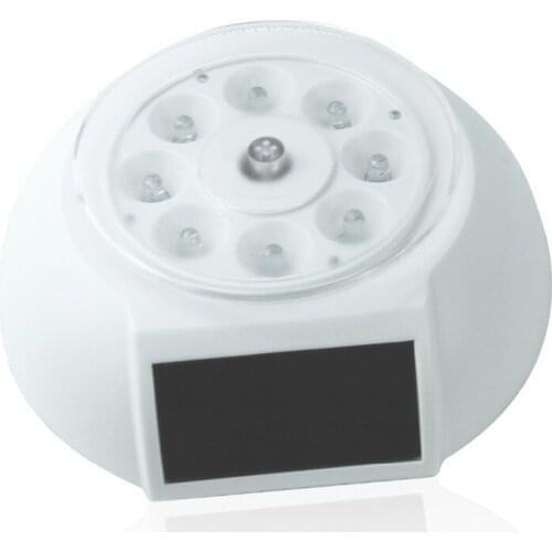 Brand New Unique Crystal 8 Changeable LED Light Jewelry Rotating Led Light Base display Stand