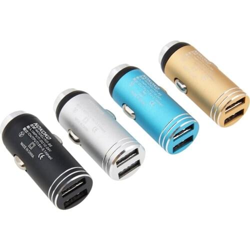 200pcs Car Charger 3.1 AMP 2-Port USB Adapter for iPhone 11(Pro,Max) XS XR X 8 8 Plus 7 6 6S Samsung Galaxy S10 Plus