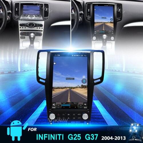 Tesla Style 12.1 inch Android 10.0 Car Multimedia Player GPS Navigation for Infiniti FX35 QX70 2012-2019 car radio player