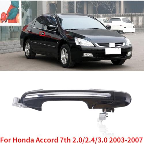 CAPQX For Honda Accord 7th 2.0/2.4/3.0 2003-2007 Car Outside Door Pull Handle Outside Exterior Car Door Handle door knob