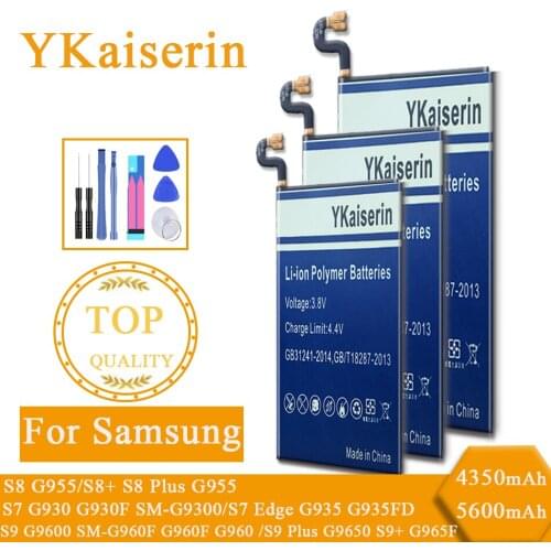 EB-BG930ABE Battery For Samsung GALAXY S7 S7 Edge S9 S8 S8+ S9 S8 Plus G9650 S9+ G955 G930 G930F SM-G9300 G965F SM-G960 batteria