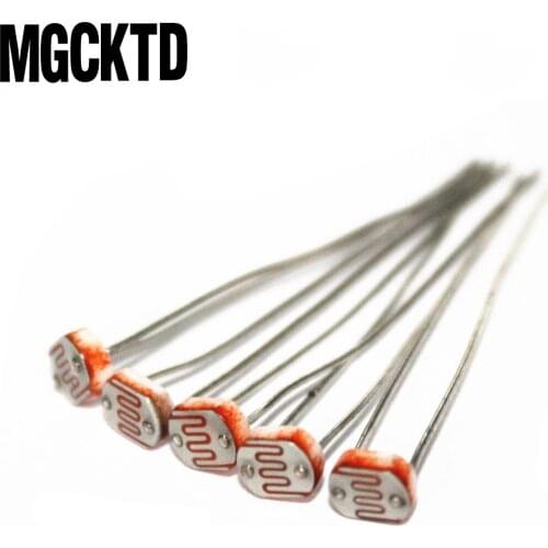 200PCS GL5539 5539 Light Dependent Resistor LDR 5MM Photoresistor wholesale and retail Photoconductive resistance