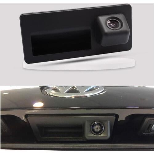 Car Trunk Handle Camera For VolksWagen Sharan Tiguan Lavida Sagitar Passat TouaregCar Rear View Camera / Back Up Reverse Camera