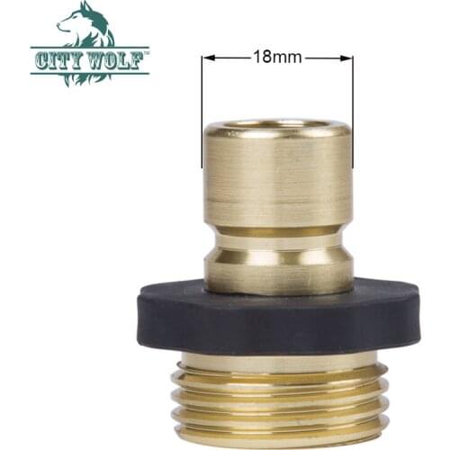 M26 Garden Hose Pressure Washer Quick Connector Kit Male Female Nylon Grip