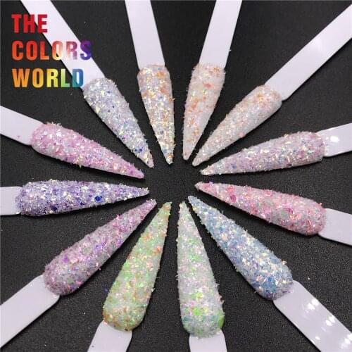 TCT-543 Shards Irregular Nail Glitter Nail Art Decoration втирка для ногтей 네일 아트 Manicura arte de uñas Tumbler Nail Accessories