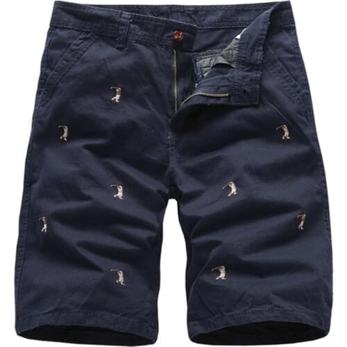 2021 Summer Fashion New Mens Casual Cartoon Character Print Shorts / Mens Straight Cotton Overalls Shorts