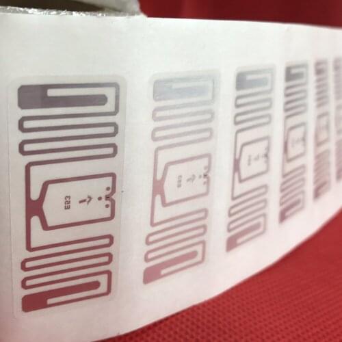 Supply Inpinj-E53 tags RFID UHF E53 Wet Inlay RFID tag stickers 100pcs/Lot
