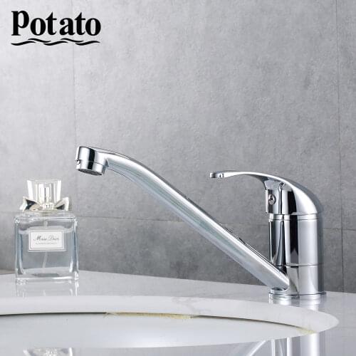 Potato Pull-out Bath Mixers With Shower Head