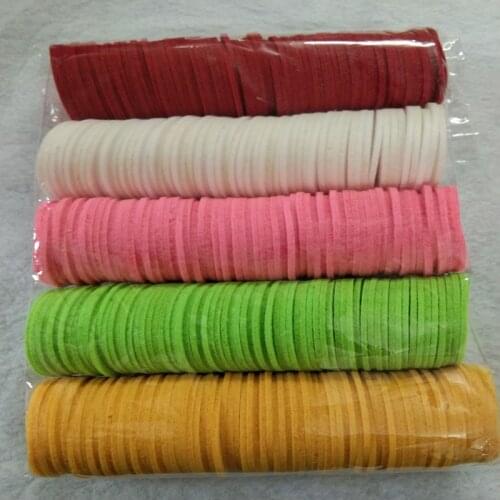 Pretty 50pcs Dia.4.5cm Candy Colors 2mm Circle Nonwoven Felt DIY Felt Round Felt For DIY decoration