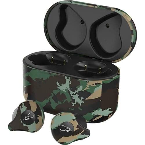 Sabbat X12 Ultra Camouflage TWS True Wireless 5.0 Bluetooth Headset In-Ear Stereo Earbuds Wireless Earphone with Charging Box
