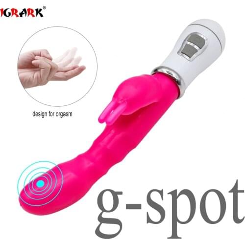 Adult Toys Dildo Vibrator Sex Toy Double Rod Masturbation Rabbit Vibrator Utensils Adult Sex Product Vibrator for Women