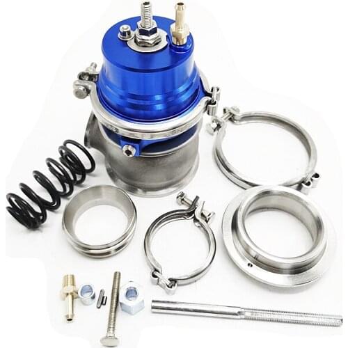 60mm Wastegate Turbo External Kit With V-band Flange & Clamp Universal Turbo External Waste Gate For Turbo Manifold
