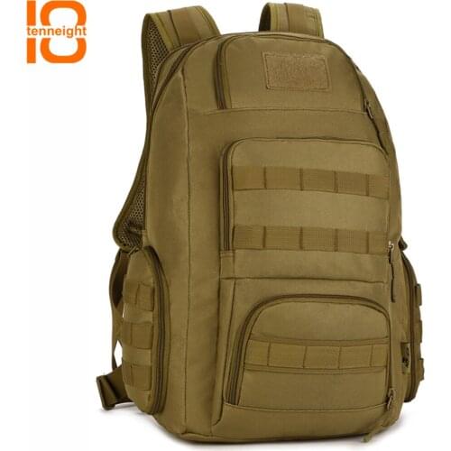 TENNEIGHT Outdoor Military Tactical Backpack 40L assault Pack 14 inch Laptop Backpack Waterproof Molle Camping Climbing Backpack