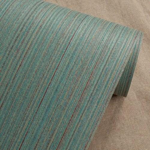 WELLYU non-woven solid striped wallpaper papel de parede minimalist living room bedroom den aisle corridor plain wallpaper