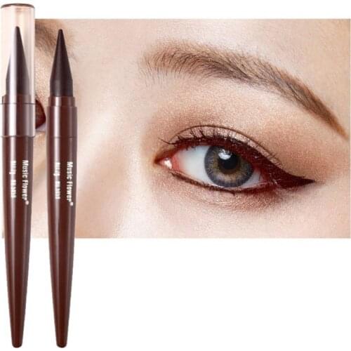 1pc Waterproof Eyeliner Matte Longlasting Eye Makeup Beauty Tools Quick Drying Smudge-proof Eyeliner Pencil 3 Colors