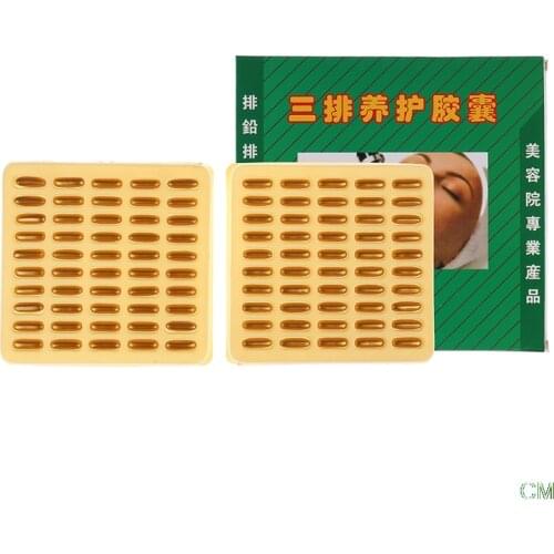 100Pcs/box Capsule Facial Ultrasonic Capsule Detox Detoxification Cream Melanin Repairing Rejuvenation Beauty Salon