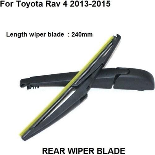 2013-2015 For Toyota Rav 4 Rear Wiper Arm & Blade Set New 240mm of Blade Sizes