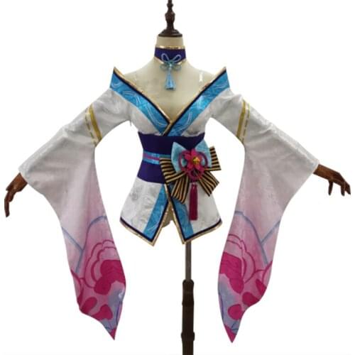 2020 Spirit Blossom LOL Ahri Cosplay Vayne Kindred Riven Cassiopeia Costume