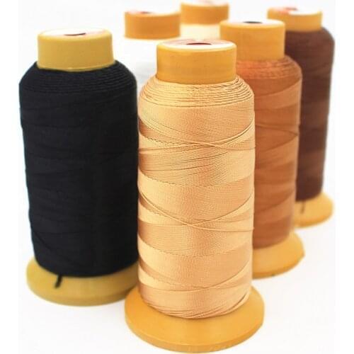 3pcs/lot 210D/6 0.5mm High Strength Bonded Nylon Sewing Thread 500M/spool For Upholstery Outdoor Market Drapery Beading Luggage