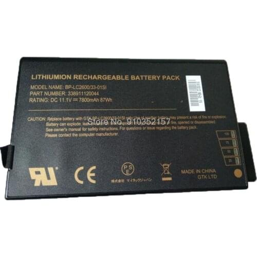 Laptop Battery For Getac S400 BP-LC2600/33-01SI 338911120044