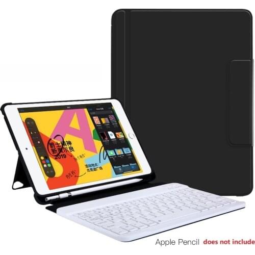 Wireless Bluetooth Keyboard Tablet Shell for IPad 9.7 2017 2018 Air1 Air2 A1566 A1567 A1476 A1475 A1474 Case Cover with Pen Slot