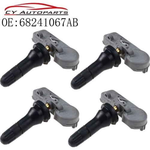 YAOPEI 4PCS Tpms Sensor For Chrysler Dodge Jeep Ram new Tire Pressure Sensor 68241067AB