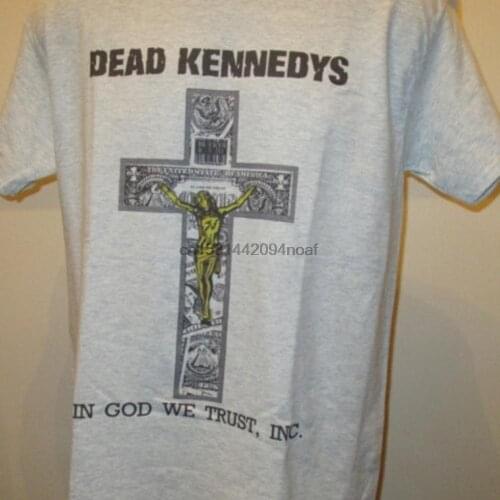 Dead kennedys In God We Trust Inc T Shirt Music 80s Hardcore Punk Rock Band Graphic Tee Men & Women 068