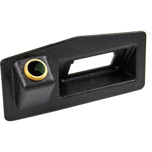 Misayaee Golden HD 1280x720P Car CCD Rear View Reverse Parking Camera for Cadillac ATS-L 2014 2015 2016 Night Vision Waterproof