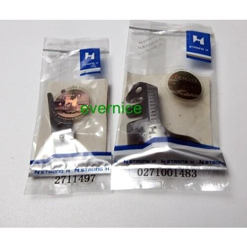 Fixed & Movable Knife #0271001483 0271001497 For Durkopp 271 275 550 743 806