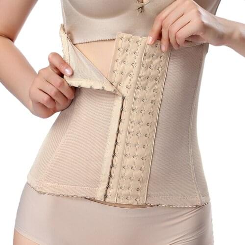 NEW Waist trainer Plus Size 6XL Body Shaper Waist Cincher Women Postpartum Belly Slimming Belt Tummy Control Binder Girdle